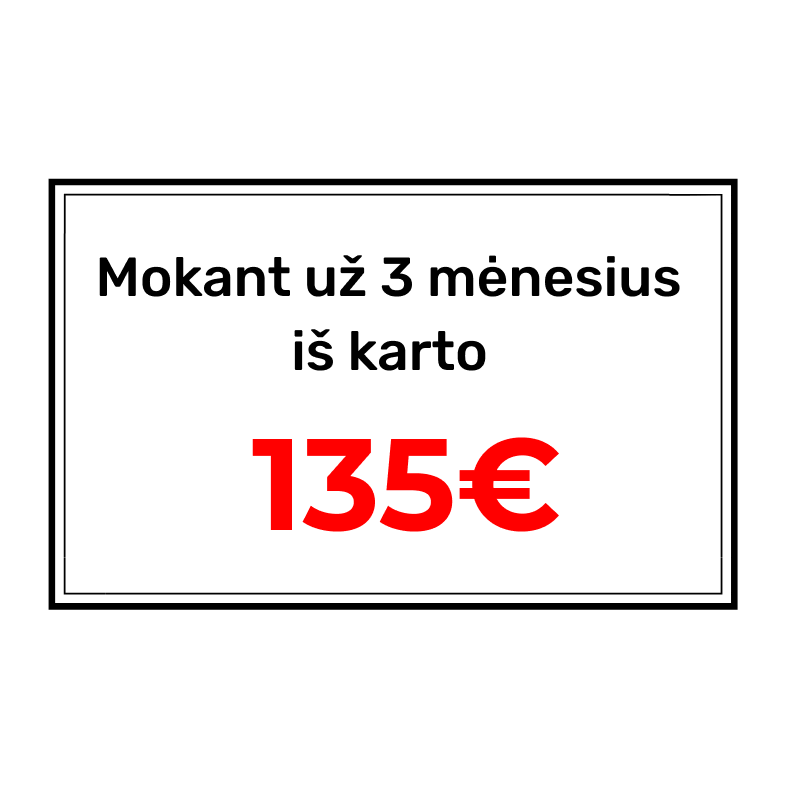 už 3 mėnesius